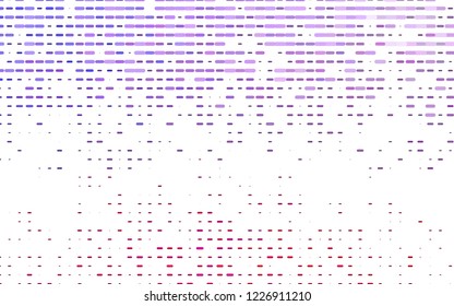Light Pink, Blue vector background with straight lines. Lines on blurred abstract background with gradient. The pattern can be used as ads, poster, banner for commercial.