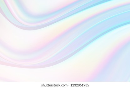 Light Pink, Blue vector background with abstract circles. Brand new colored illustration in marble style with gradient. The best blurred design for your business.