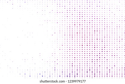 Light Pink, Blue vector background with bubbles. Modern abstract illustration with colorful water drops. Template for your brand book.