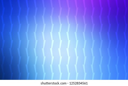 Light Pink, Blue vector background with straight lines. Glitter abstract illustration with colored sticks. Smart design for your business advert.