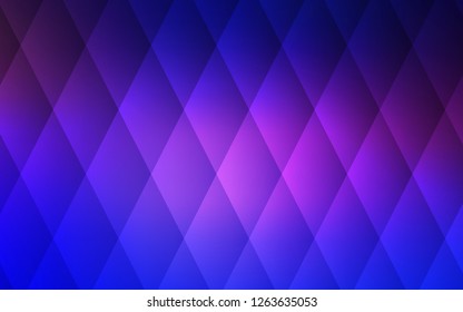 Light Pink, Blue vector background with rectangles. Illustration with set of colorful rectangles. Pattern for commercials.