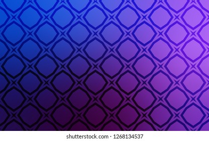 Light Pink, Blue vector background with colored stars. Glitter abstract illustration with colored stars. Best design for your ad, poster, banner.