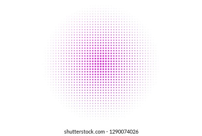Light Pink, Blue vector background with bubbles. Blurred bubbles on abstract background with colorful gradient. Pattern for beautiful websites.