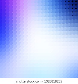 Light Pink, Blue vector background with circles. Glitter abstract illustration with colorful drops. Pattern for wallpapers, curtains.
