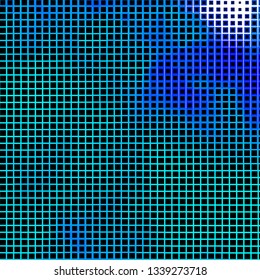 Light Pink, Blue vector background in polygonal style. New abstract illustration with rectangular shapes. Design for your business promotion.