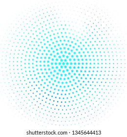 Light Pink, Blue vector background with colorful stars. Blur decorative design in simple style with stars. Pattern for websites, landing pages.