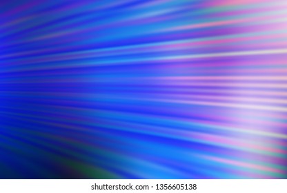 Light Pink, Blue vector background with stright stripes. Colorful shining illustration with lines on abstract template. Pattern for ad, booklets, leaflets.