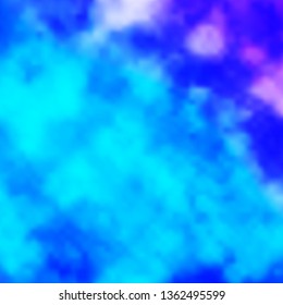 Light Pink, Blue vector background with clouds. Gradient illustration with colorful sky, clouds. Colorful pattern for appdesign.