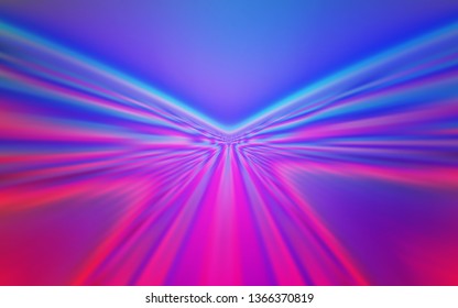 Light Pink, Blue vector background with wry lines. Shining colorful illustration in simple style. A new texture for your  ad, booklets, leaflets.