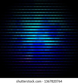 Light Pink, Blue vector background with circles. Abstract decorative design in gradient style with bubbles. Design for posters, banners.