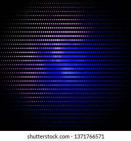 Light Pink, Blue vector background with circles. Abstract colorful disks on simple gradient background. New template for your brand book.