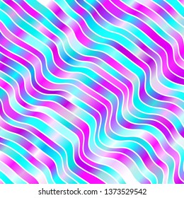 Light Pink, Blue vector background with lines. Bright illustration with gradient circular arcs. Pattern for ads, commercials.