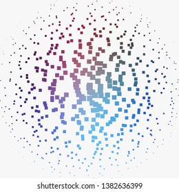 Light Pink, Blue vector background with rectangles. New abstract illustration with rectangular shapes. Pattern for busines booklets, leaflets