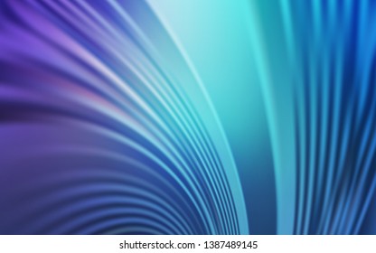 Light Pink, Blue vector background with lines. Glitter abstract illustration with wry lines. Abstract design for your web site.