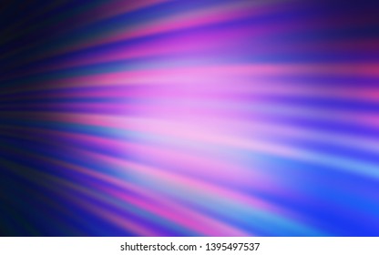 Light Pink, Blue vector background with wry lines. A completely new colorful illustration in simple style. Pattern for your business design.