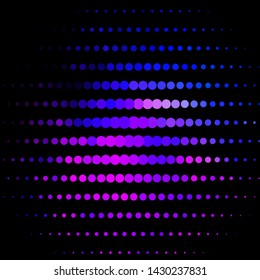 Light Pink, Blue vector background with circles. Modern abstract illustration with colorful circle shapes. New template for your brand book.