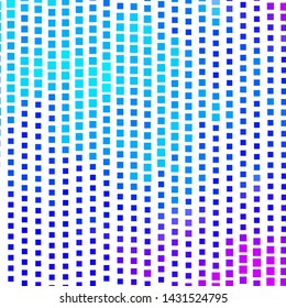 Light Pink, Blue vector background in polygonal style. Illustration with a set of gradient rectangles. Pattern for busines booklets, leaflets