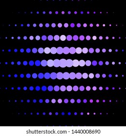 Light Pink, Blue vector background with circles. Modern abstract illustration with colorful circle shapes. Pattern for websites, landing pages.