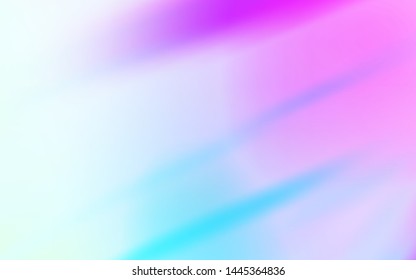 Light Pink, Blue vector background with straight lines. Lines on blurred abstract background with gradient. Pattern for ads, posters, banners.