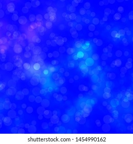 Light Pink, Blue vector background with circles. Colorful illustration with gradient dots in nature style. Pattern for wallpapers, curtains.