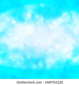 Light Pink, Blue vector background with circles. Illustration with set of shining colorful abstract spheres. Pattern for booklets, leaflets.