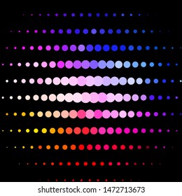 Light Pink, Blue vector background with circles. Abstract illustration with colorful spots in nature style. Design for posters, banners.