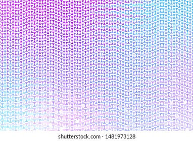 Light Pink, Blue vector background with polygonal style. Modern abstract illustration with colorful triangles. Pattern for booklets, leaflets
