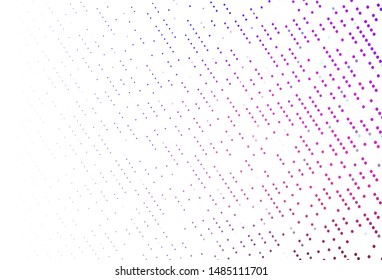 Light Pink, Blue vector background with bubbles. Glitter abstract illustration with blurred drops of rain. Pattern for ads, leaflets.