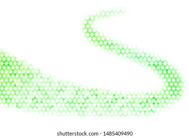 Light Pink, Blue vector background with hexagons. Blur background with colorful hexagons. Design for website posters, banners.