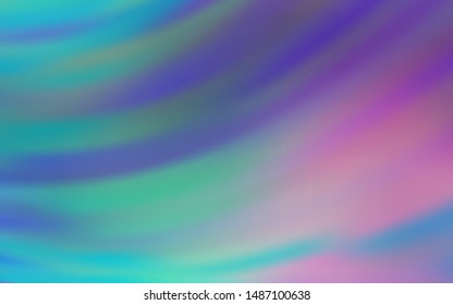 Light Pink, Blue vector background with wry lines. A circumflex abstract illustration with gradient. Abstract design for your web site.