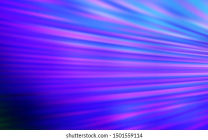 Light Pink, Blue vector background with stright stripes. Shining colored illustration with sharp stripes. Best design for your ad, poster, banner.