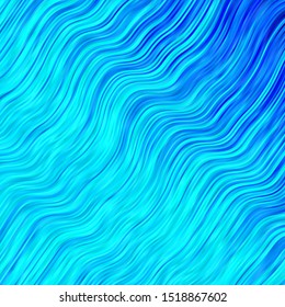 Light Pink, Blue vector background with bows. Bright illustration with gradient circular arcs. Pattern for websites, landing pages.