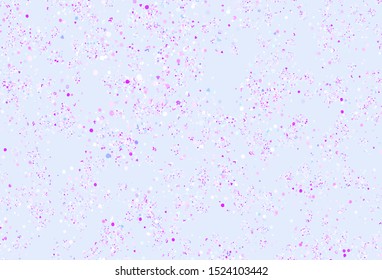 Light Pink, Blue vector background with abstract shapes. Decorative design in abstract style with random forms. Best smart design for your business.