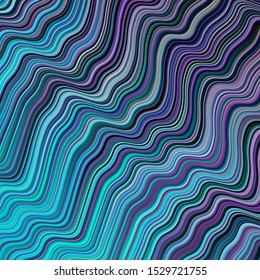 Light Pink, Blue vector background with lines. Colorful illustration in abstract style with gradient. Template for cell phone screens.