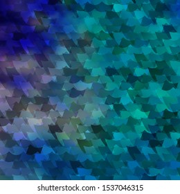 Light Pink, Blue vector background in polygonal style. Colorful illustration with gradient rectangles and squares. Best design for your ad, poster, banner.