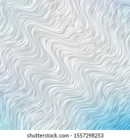 Light Pink, Blue vector background with curved lines. Abstract illustration with bandy gradient lines. Pattern for business booklets, leaflets