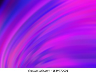 Light Pink, Blue vector background with lamp shapes. Blurred geometric sample with gradient bubbles.  A new texture for your  ad, booklets, leaflets.