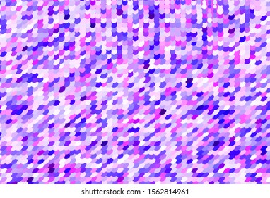 Light Pink, Blue vector background with spots. Modern abstract illustration with colorful water drops. Design for poster, banner of websites.