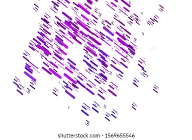 Light Pink, Blue vector background with straight lines. Glitter abstract illustration with colored sticks. Backdrop for TV commercials.