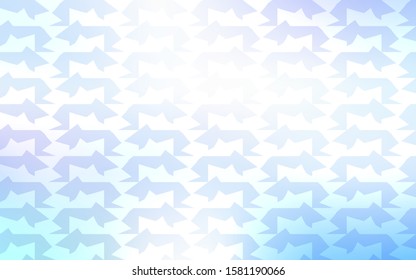 Light Pink, Blue vector background with bent ribbons. Shining crooked illustration in marble style. Marble style for your business design.