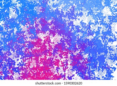 Light Pink, Blue vector background with abstract shapes. Illustration with colorful gradient shapes in abstract style. Background for a cell phone.