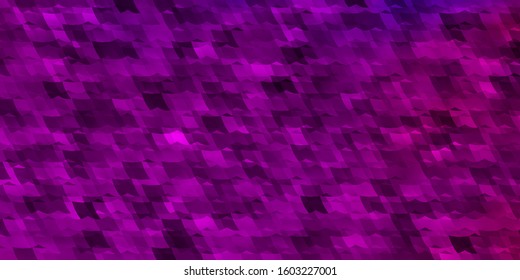Light Pink, Blue vector background with hexagons. Illustration of colored hexagons on blur surface. Design for website posters, banners.