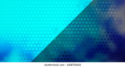 Light Pink, Blue vector background with circles. Abstract colorful disks on simple gradient background. Pattern for wallpapers, curtains.
