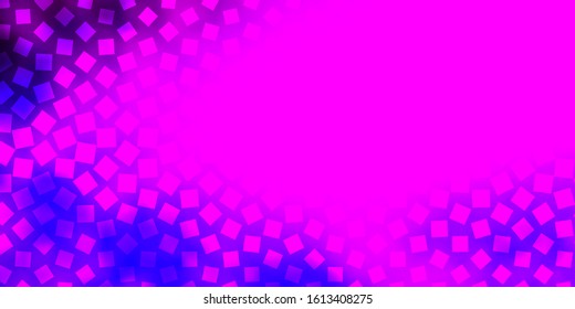 Light Pink, Blue vector background with rectangles. Modern design with rectangles in abstract style. Pattern for business booklets, leaflets