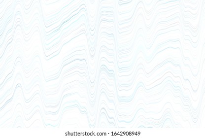 Fondo vectorial azul rosa claro con formas lava. Ilustración abstracta colorida con líneas de degradado. Plantilla para fondos de teléfonos móviles.