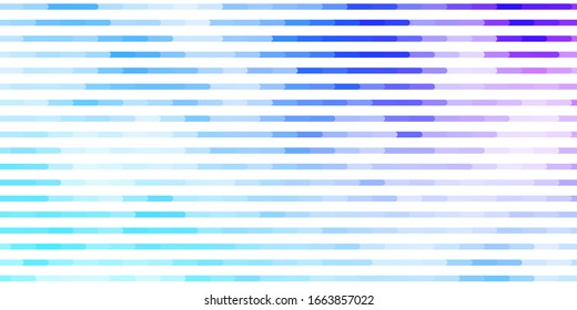 Light Pink, Blue vector background with lines. Geometric abstract illustration with blurred lines. Pattern for websites, landing pages.