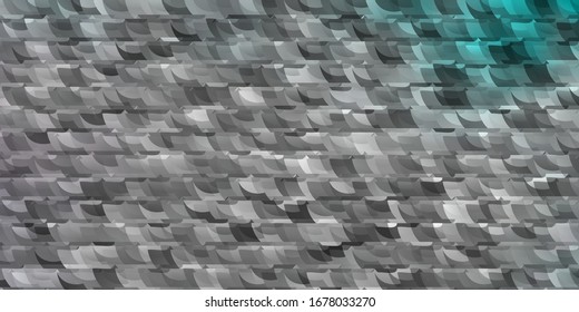 Fondo vectorial azul rosa claro con triángulos. Ilustración abstracta moderna con triángulos coloridos. Plan para folletos y folletos