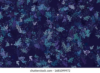 Fondo vectorial azul rosa claro con formas abstractas. Ilustración con formas de degradado coloridas en estilo abstracto. Diseño sencillo para su sitio web.