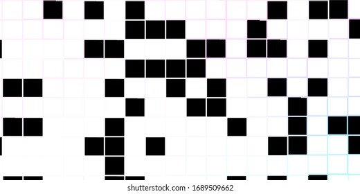 Light Pink, Blue vector background with rectangles. New abstract illustration with rectangular shapes. Design for your business promotion.