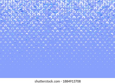 Light Pink, Blue vector background with rainbow symbols. Colorful design in abstract love style with rainbow forms. Design for support events.